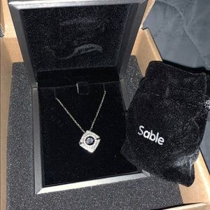 🆕 S925 Swarovski Crystal Zirconia Hamsa Eye 👁